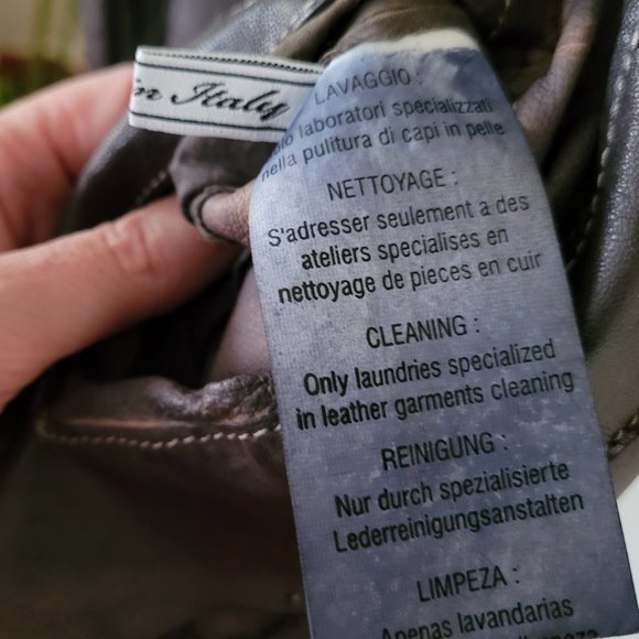 GMS-75 Italian Brown Leather Jacket US M - Picture 4 of 14